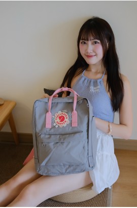 Fjallraven Kanken –  Fog Pink / Earth Floral